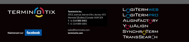 terminotix.com  Tél. : (514) 989-9465