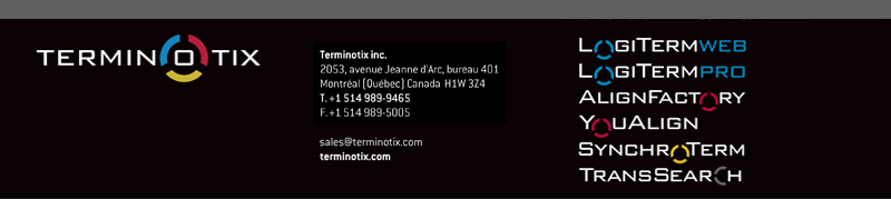 terminotix.com  Tél. : (514) 989-9465